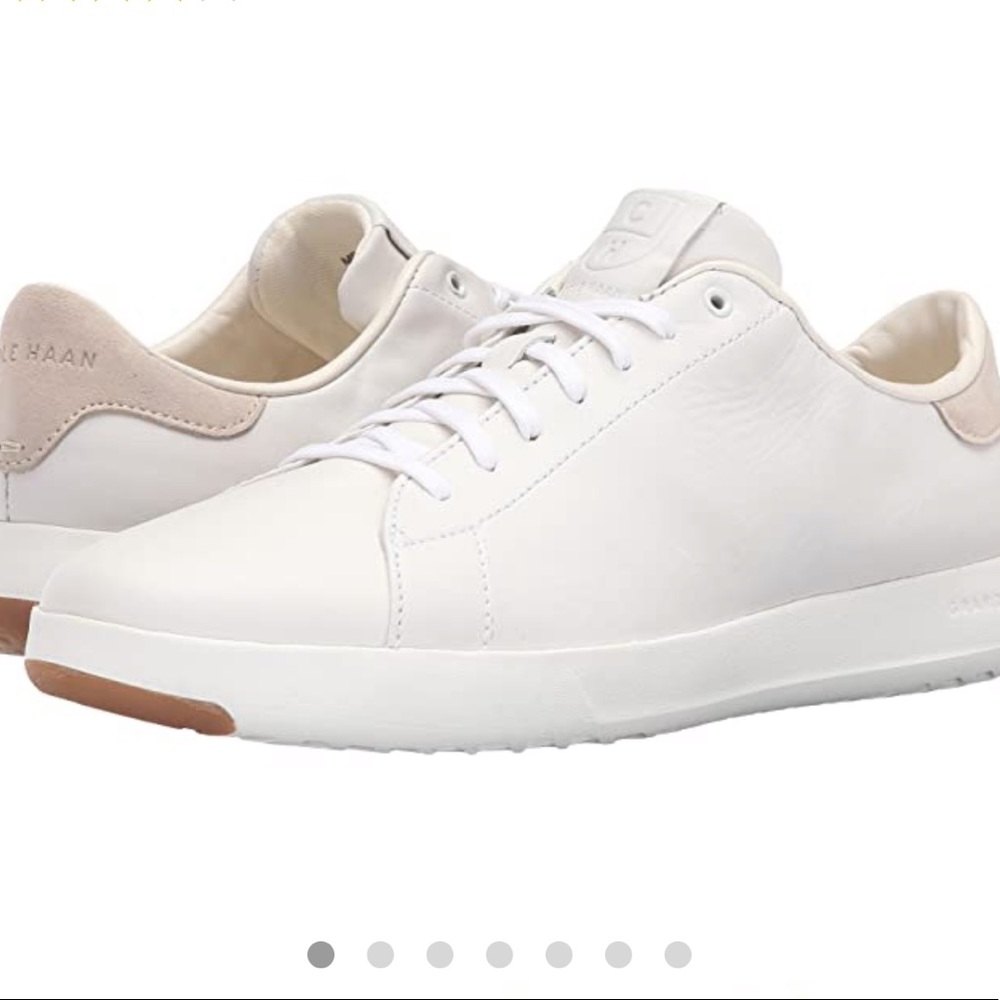 Cole Haan White Grandpro Tennis Shoes